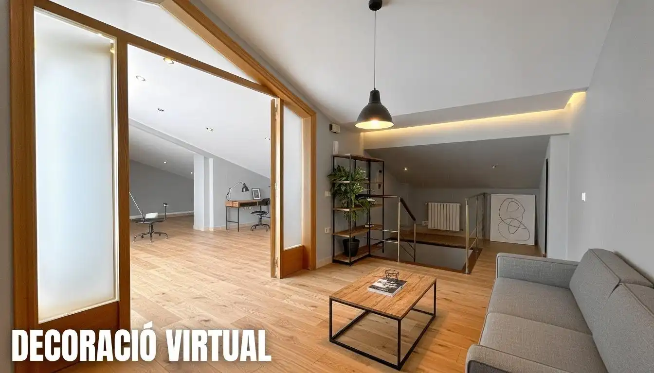 Sala d'estar de Dúplex en venda en Terrassa amb Aire condicionat, Calefacció i Terrassa