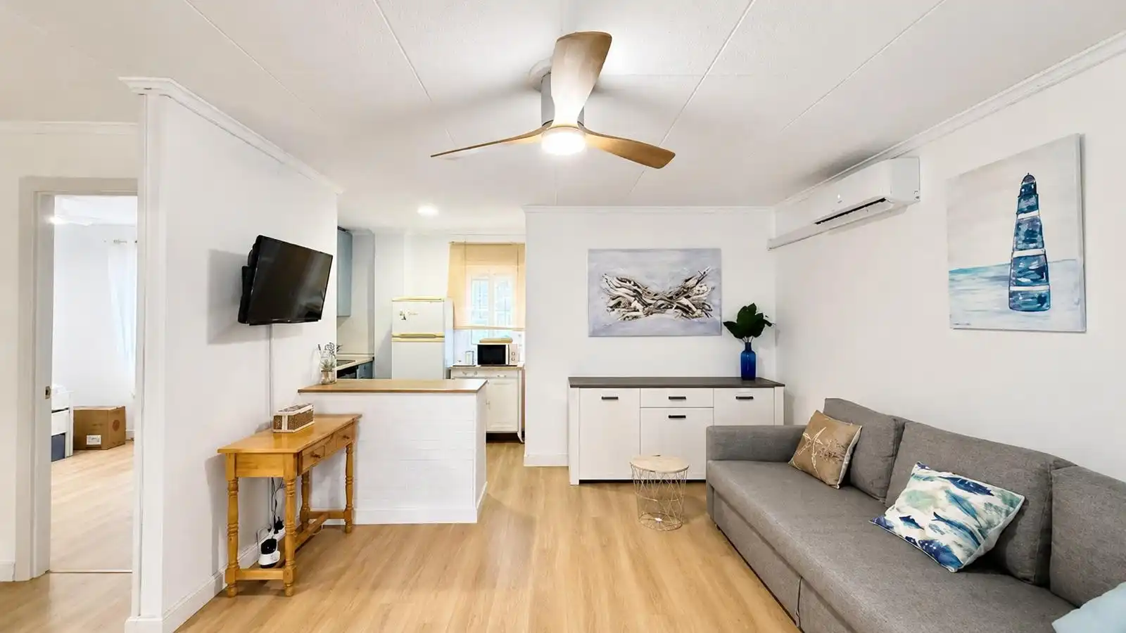 Living room of Houses for rent in Pilar de la Horadada  with Air Conditioner, Heating and Terrace