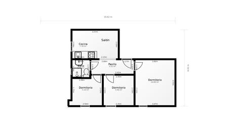 Photo 3 of Flat for rent in San Diego, Madrid Capital