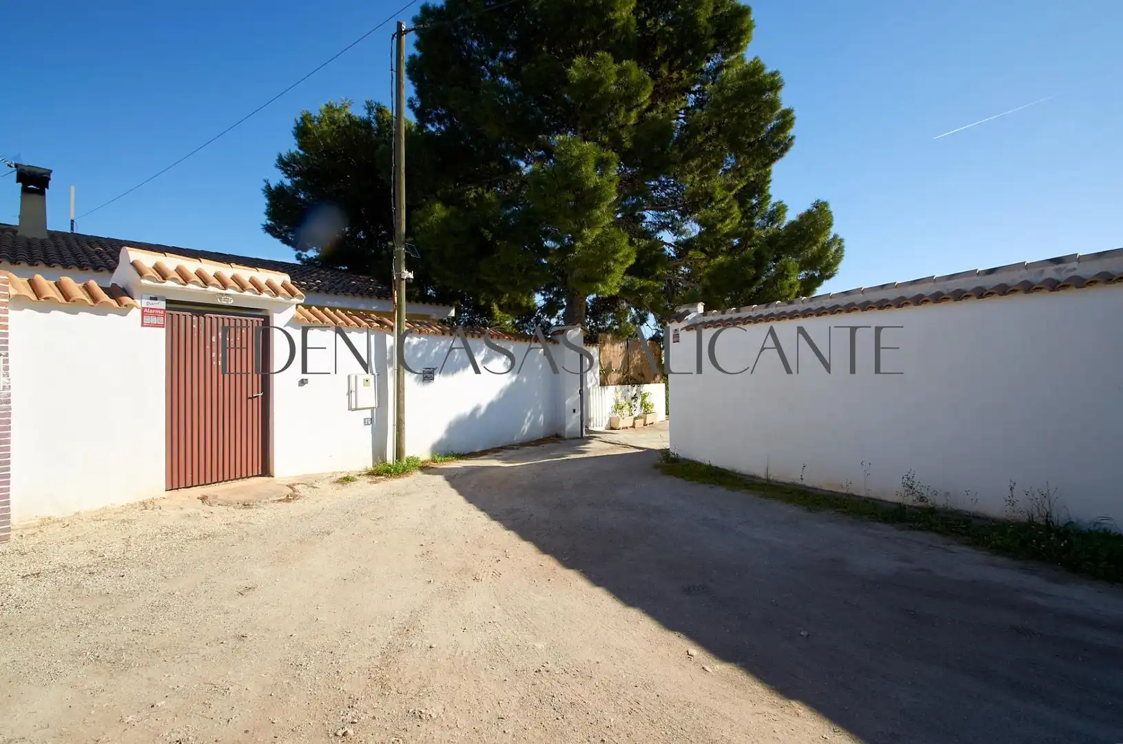 Vista exterior de Casa o xalet en venda en Alicante / Alacant amb Aire condicionat, Jardí privat i Terrassa