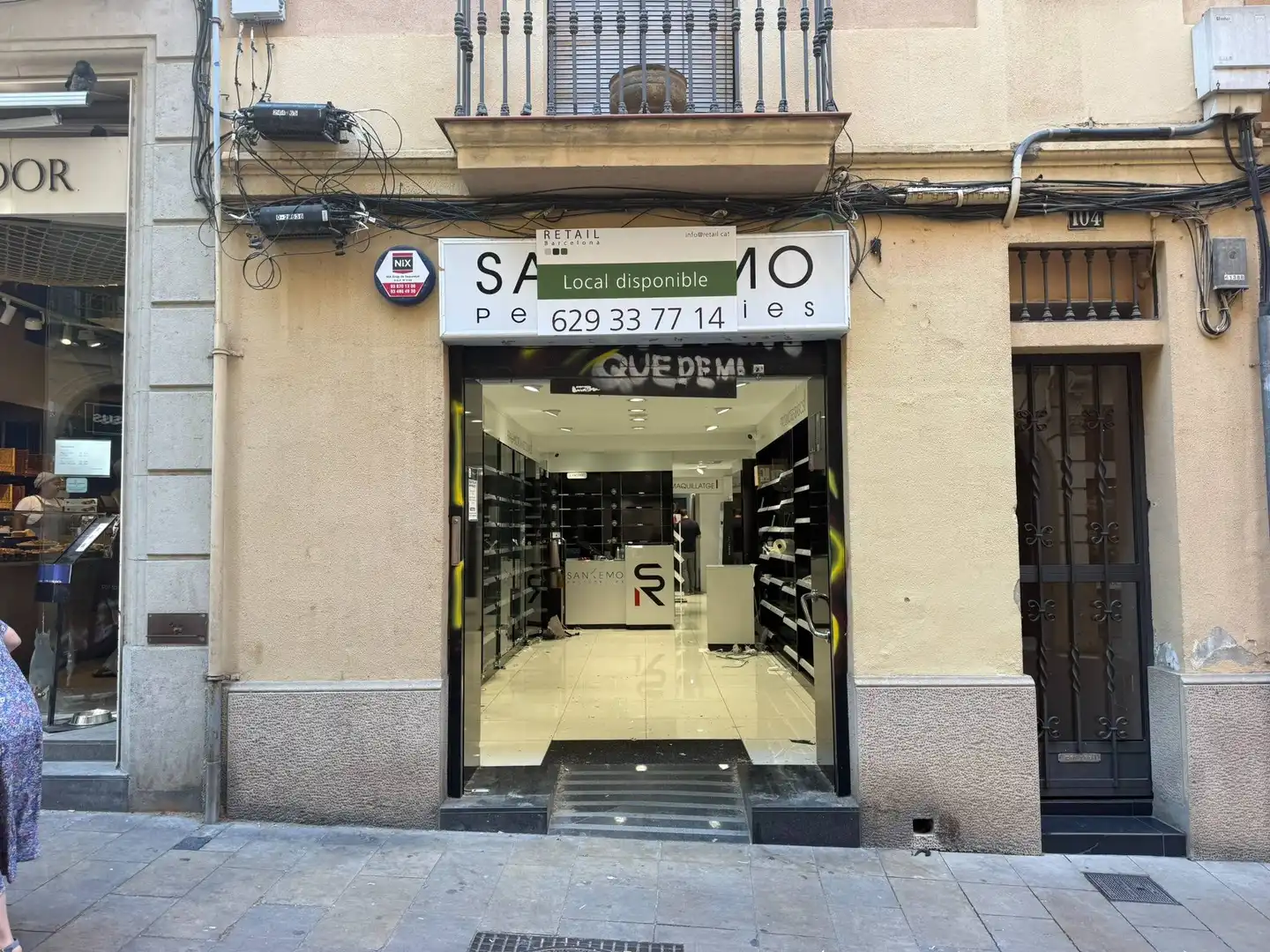 Local comercial en alquiler en Carrer MAJOR DE SARRIA 104