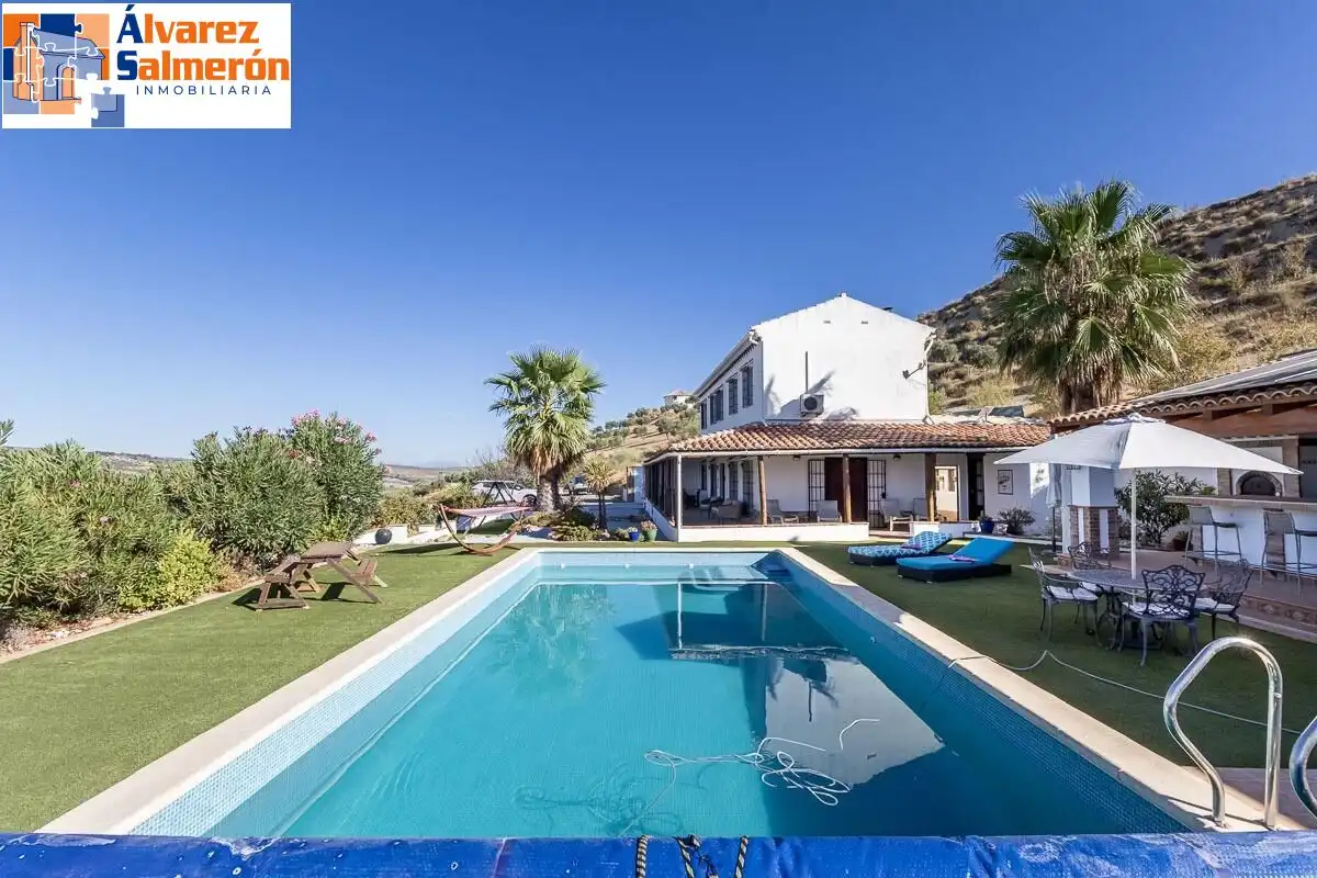 Villa con piscina in vendita a Santa Cruz del Comercio, imagen 17