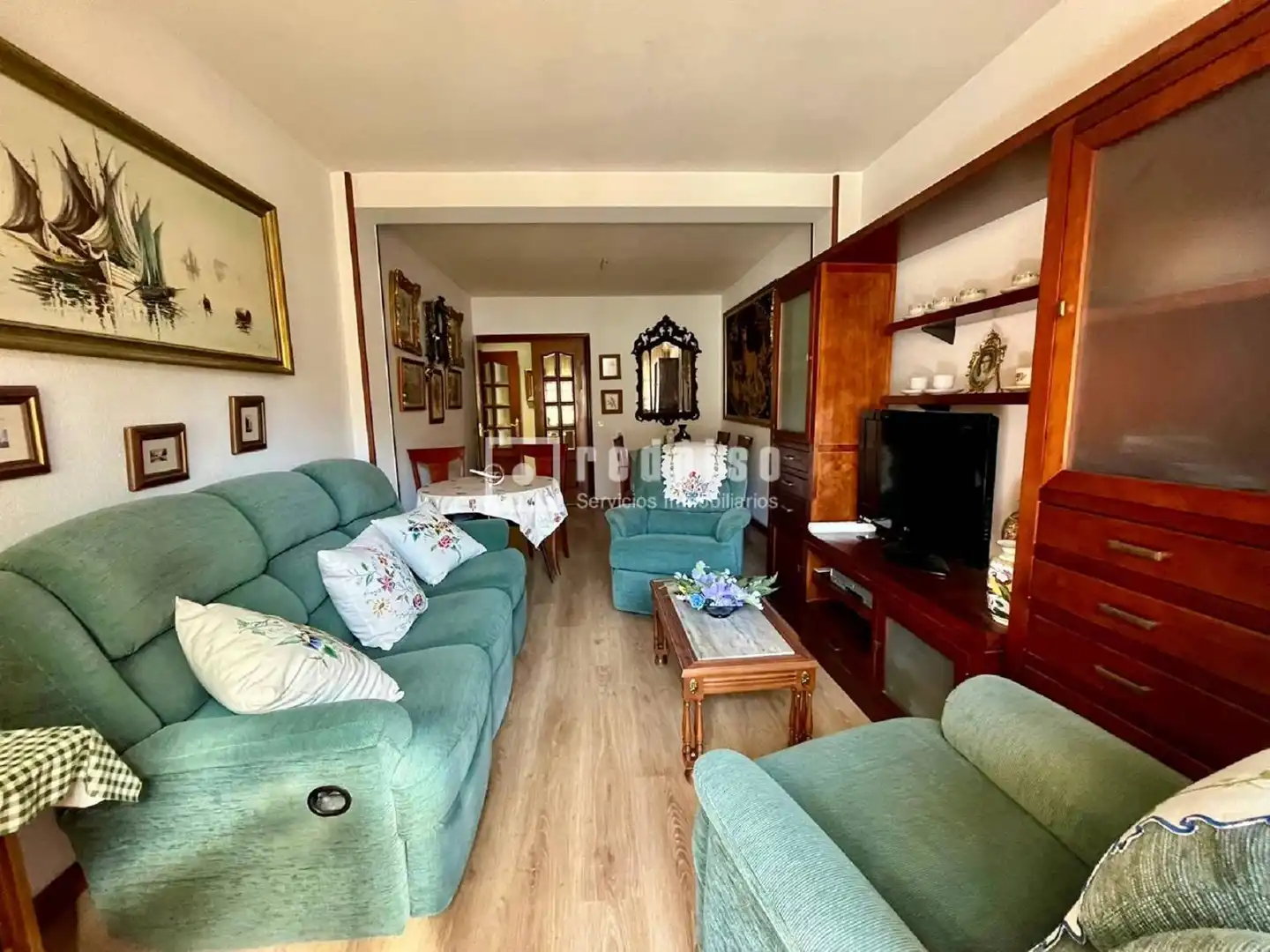 Sala de estar de Piso en venta en Alcobendas con Aire acondicionado, Calefacción y Amueblado