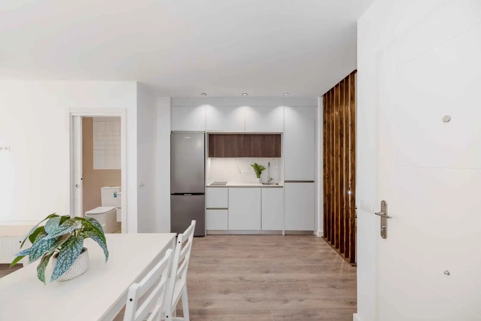 Cocina de Apartamento en venta en Málaga con Aire acondicionado, Calefacción y Terraza
