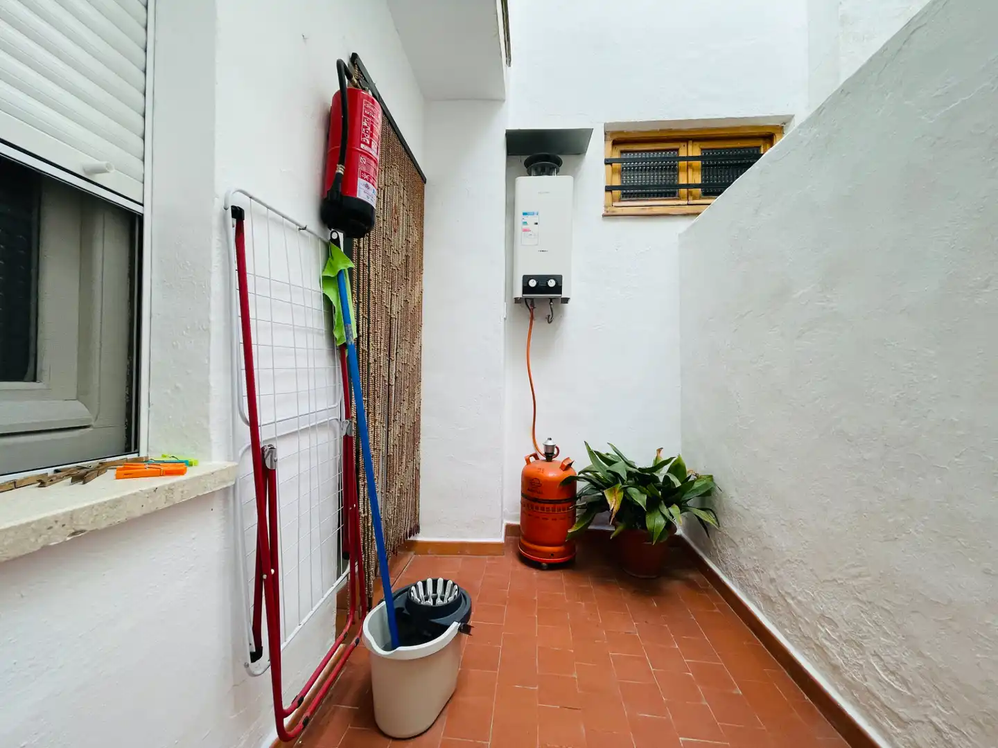 Balcony of Flat for sale in La Guardia  with Air Conditioner, Heating and Furnished