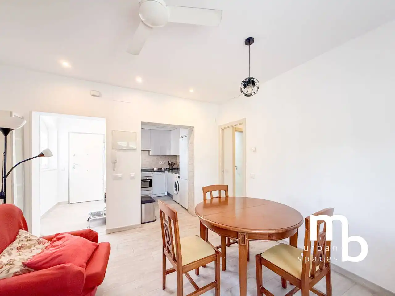Esszimmer von Wohnung zur Miete in Madrid mit Klimaanlage, Heizung und Möbliert