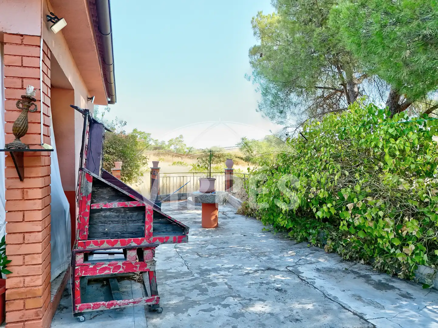 Terrassa de Finca rústica en venda en Garrovillas de Alconétar amb Aire condicionat, Calefacció i Piscina