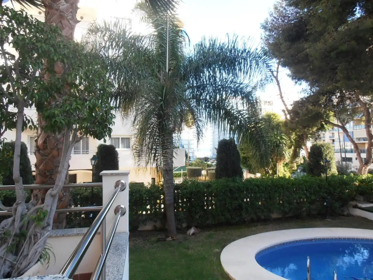 Jardí de Apartament en venda en Benalmádena amb Terrassa, Moblat i Balcó