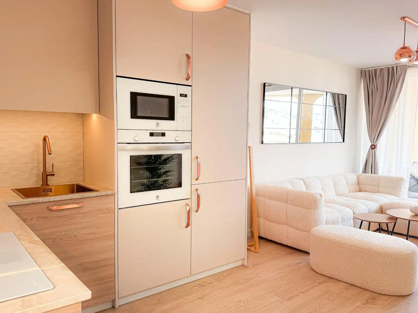 Cuina de Apartament en venda en Adeje amb Aire condicionat, Jardí privat i Terrassa