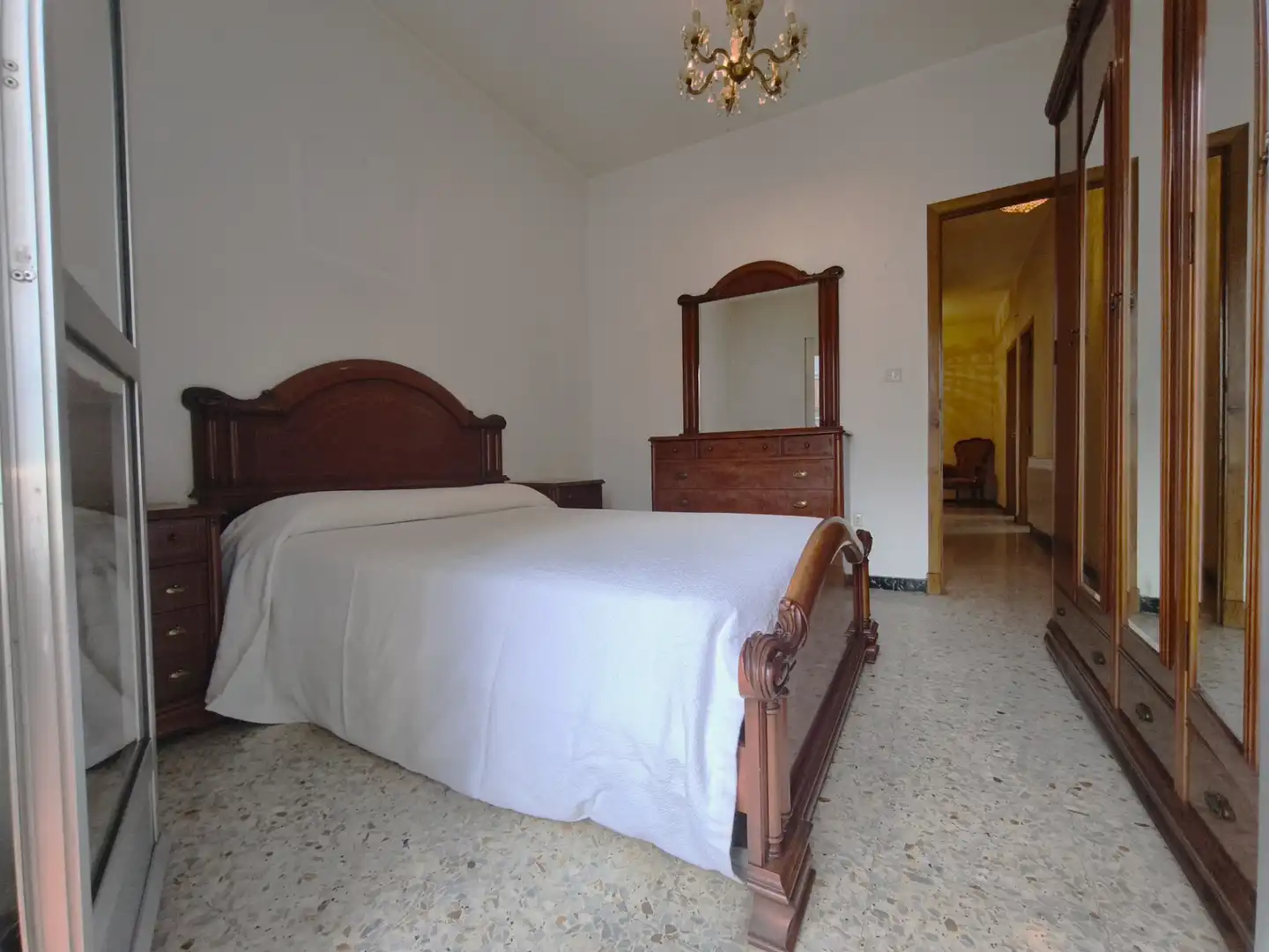 Bedroom of Flat for sale in Ourense Capital   with Heating, Storage room and Furnished