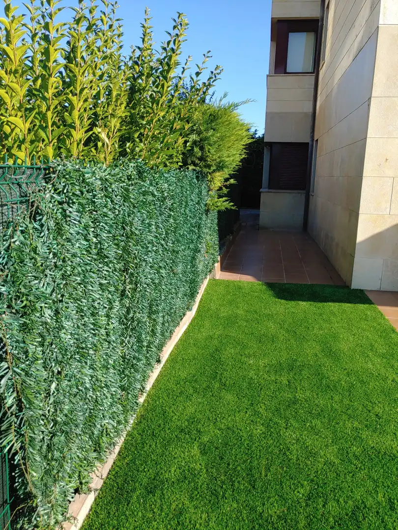 Garden of Flat for rent in Santander  with Heating, Parquet flooring and Furnished