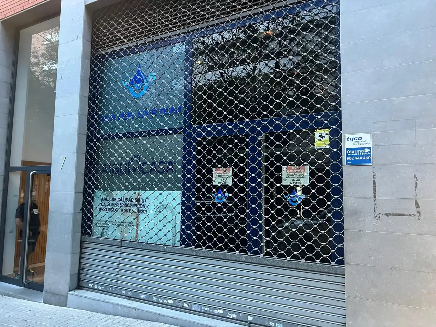 Exterior view of Commercial properties for rent in Mataró  with Air Conditioner