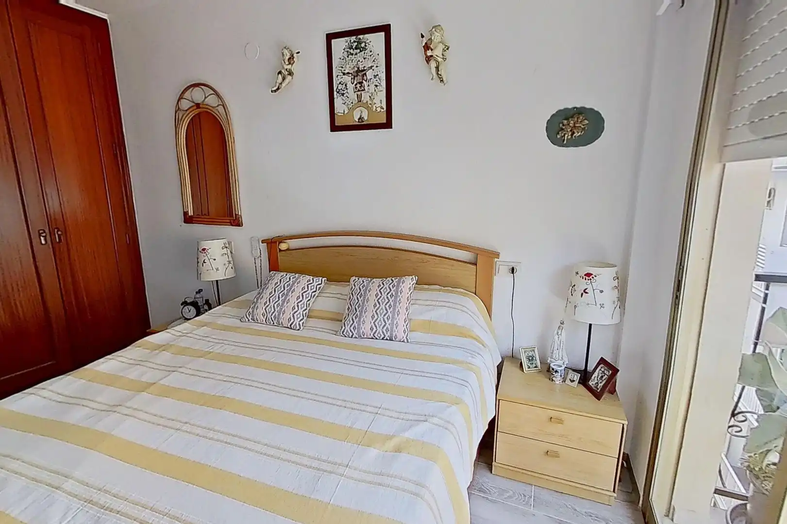Schlafzimmer von Wohnungen zum Verkauf in Benidorm mit Klimaanlage, Heizung und Terrasse