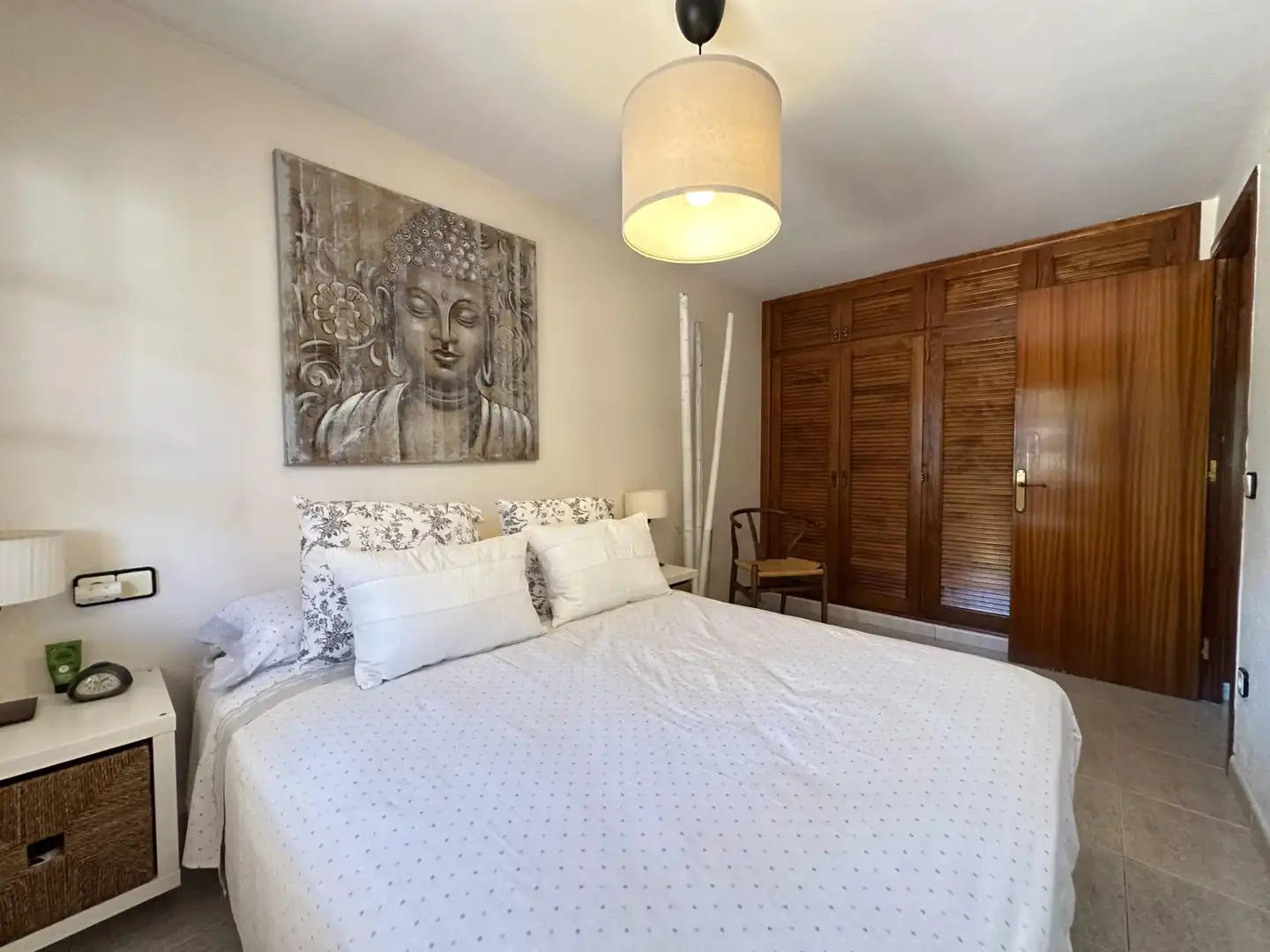 Bedroom of Houses for sale in Cunit  with Air Conditioner, Private garden and Terrace