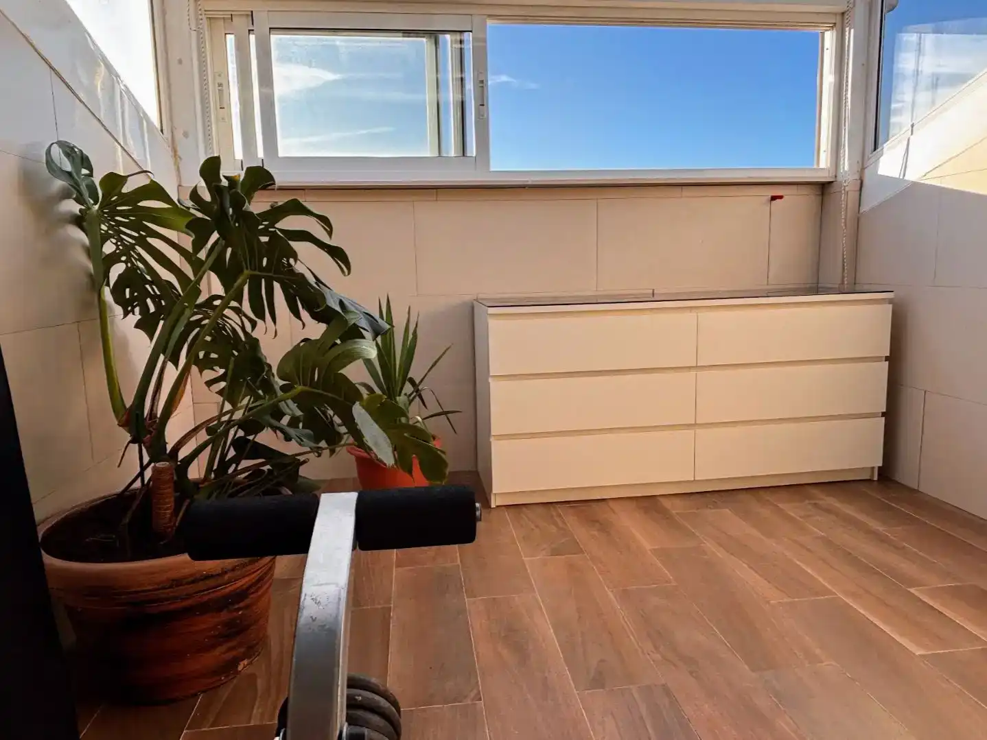 Balcony of Flat for sale in Pedreguer  with Air Conditioner