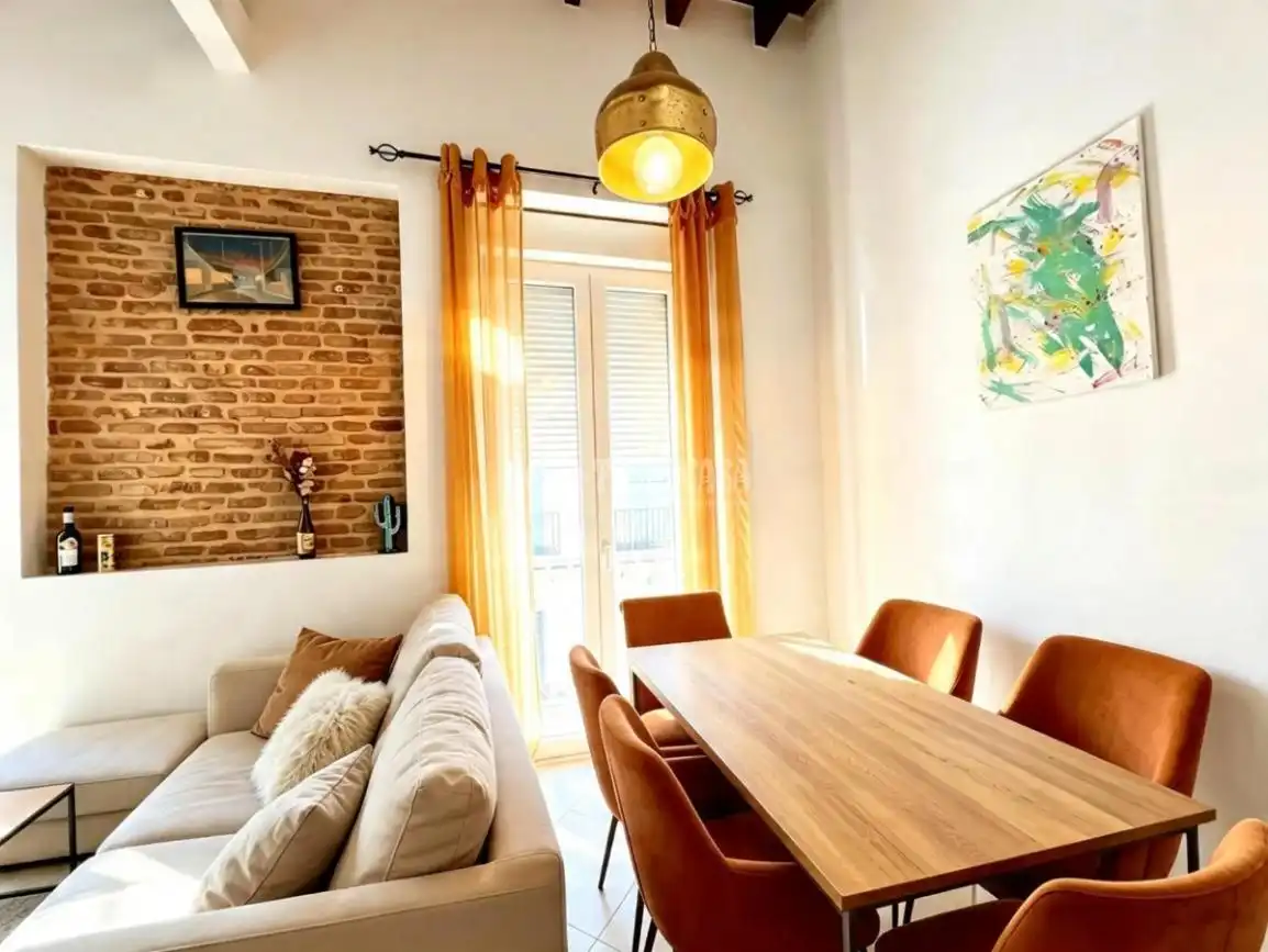 Sala d'estar de Pis en venda en Sevilla amb Aire condicionat i Balcó