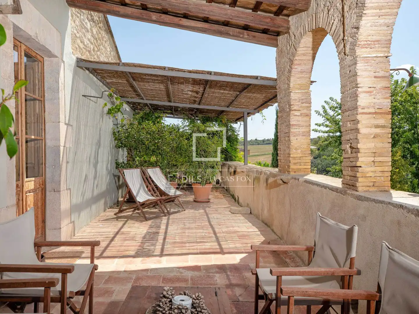 Terrassa de Finca rústica en venda en Vilademuls amb Calefacció, Jardí privat i Terrassa