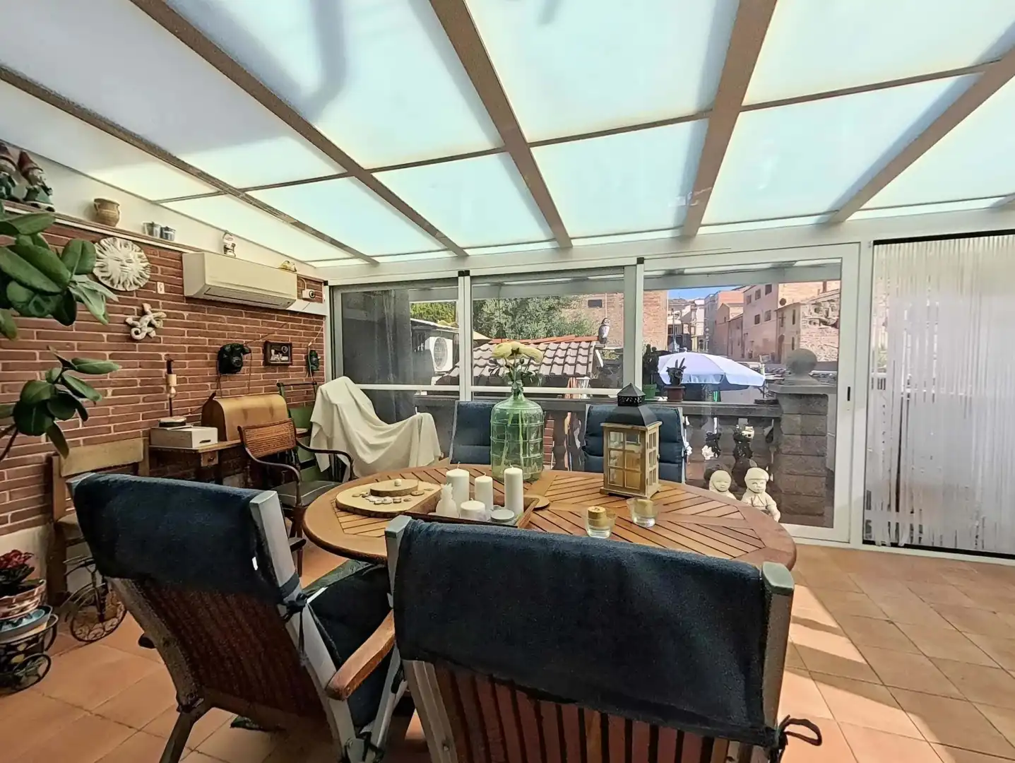Terrace of Detached homes for sale in Castellserà  with Air Conditioner, Heating and Terrace