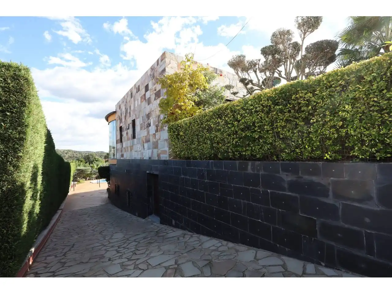 Vista exterior de Casa o xalet en venda en Lloret de Mar amb Aire condicionat, Calefacció i Jardí privat