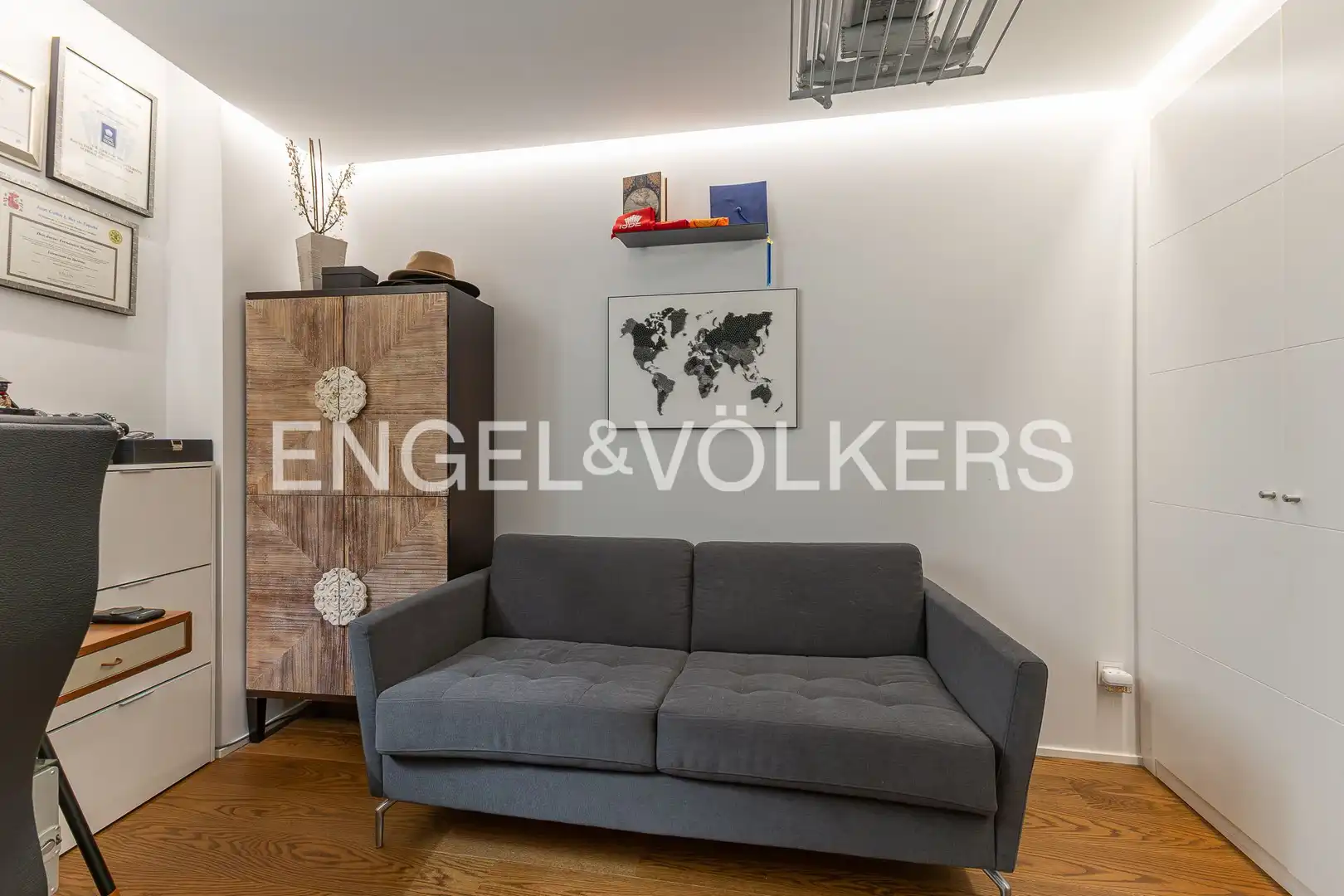 Sala de estar de Piso de alquiler en Madrid con Aire acondicionado, Calefacción y Piscina