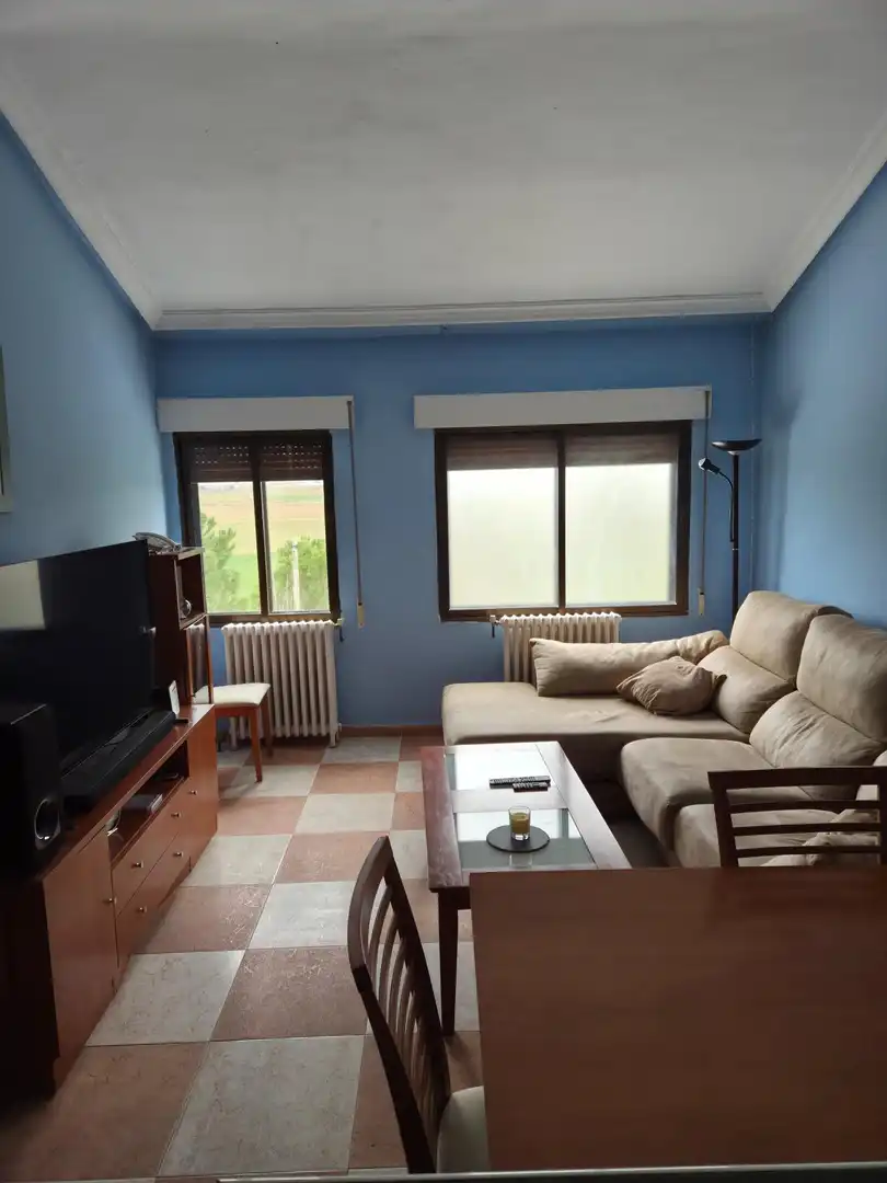 Sala d'estar de Casa o xalet en venda en Castellanos de Villiquera amb Calefacció