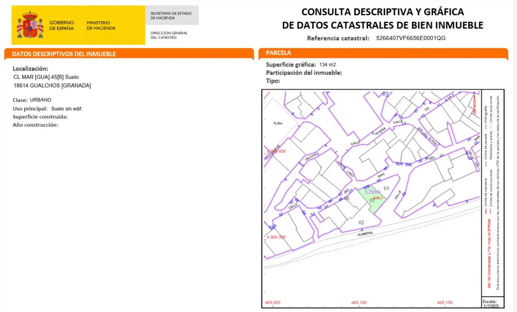 Vista exterior de Residencial en venta en Gualchos pueblo