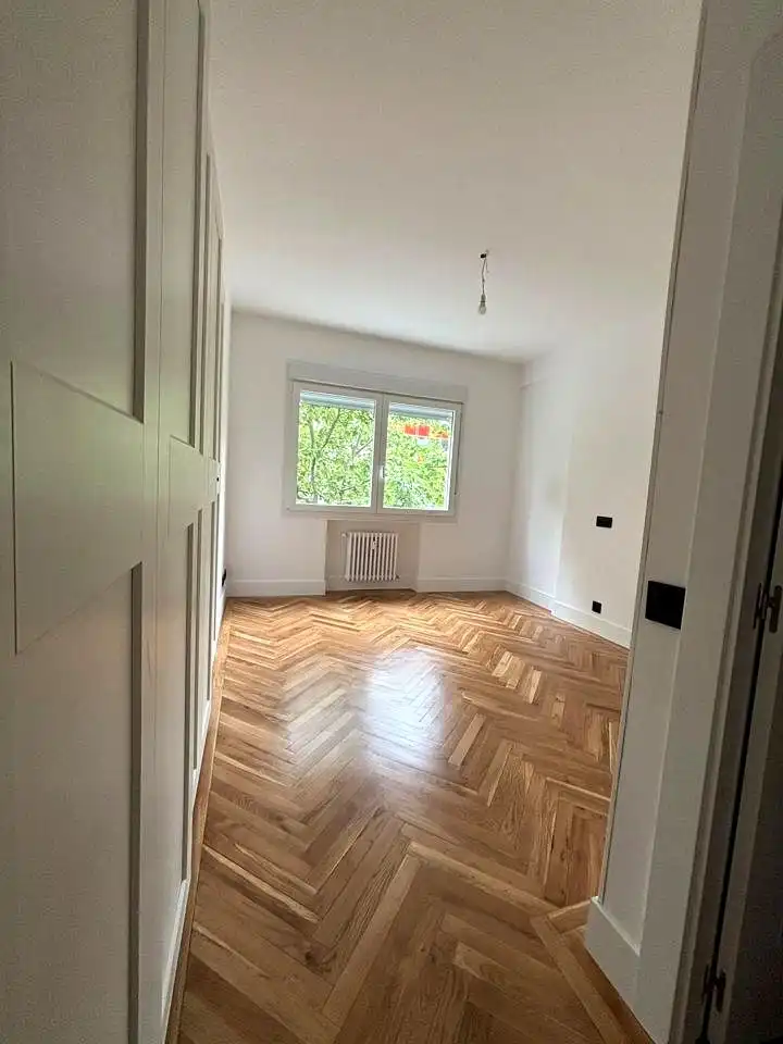 Schlafzimmer von Wohnung zur Miete in Madrid mit Heizung, Terrasse und Haustiere erlaubt