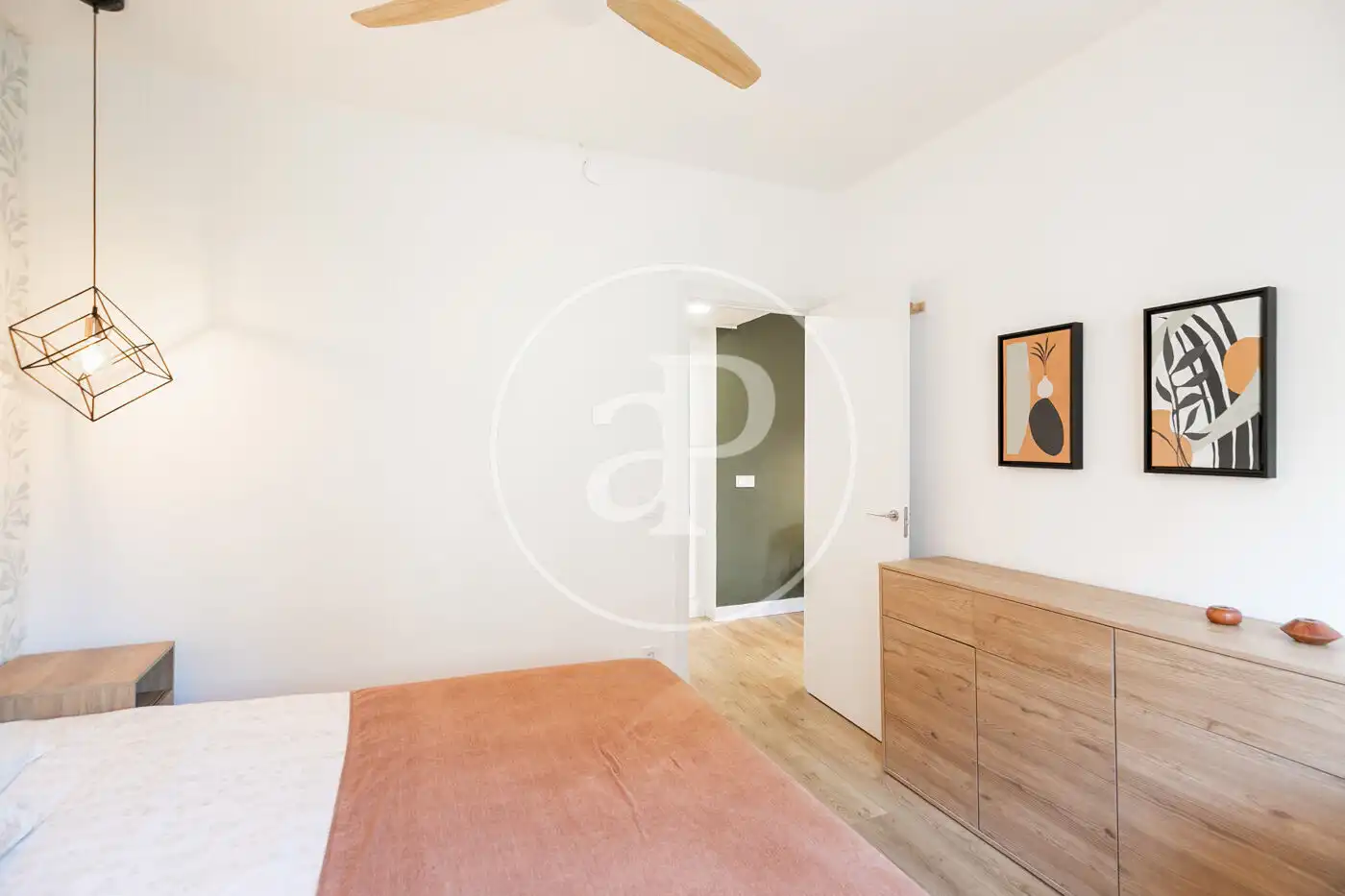 Schlafzimmer von Wohnung zum Verkauf in Barcelona mit Heizung