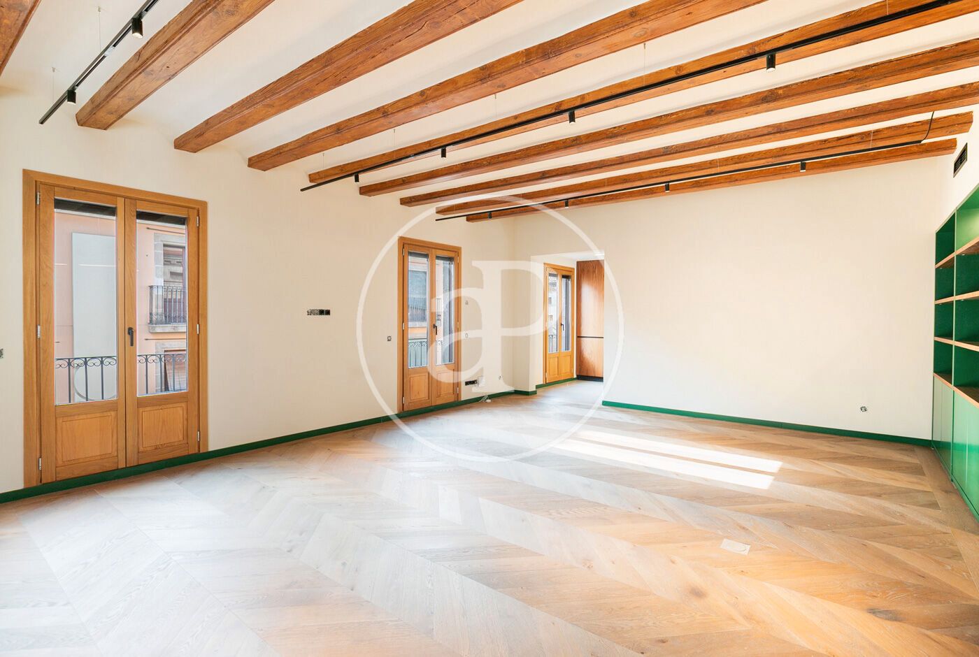 Sala de estar de Ático en venta en  Barcelona Capital con Aire acondicionado, Calefacción y Terraza