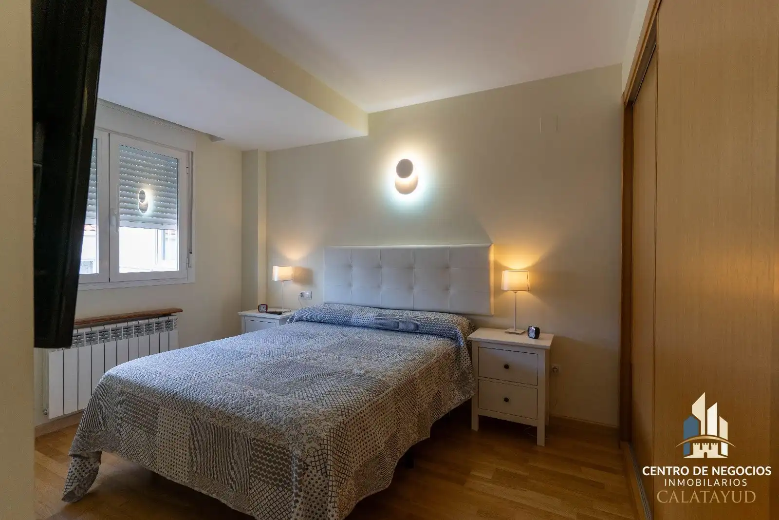 Schlafzimmer von Wohnung zum Verkauf in Calatayud mit Heizung, Parkett und Terrasse