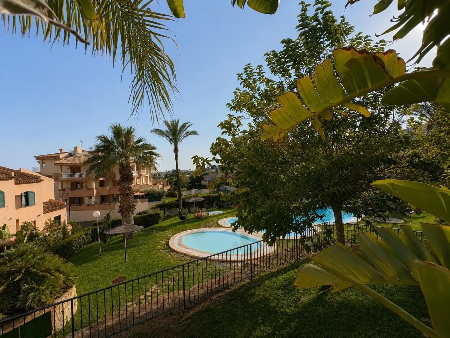 Jardí de Casa adosada en venda en Finestrat amb Aire condicionat, Calefacció i Jardí privat