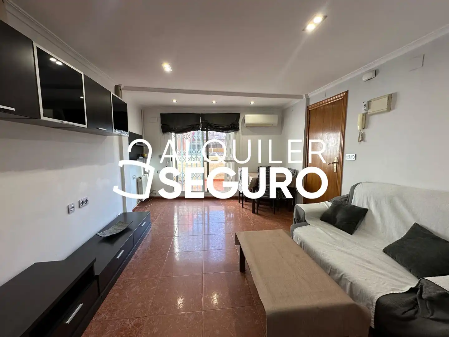 Sala de estar de Piso de alquiler en Alboraya con Aire acondicionado, Calefacción y Terraza