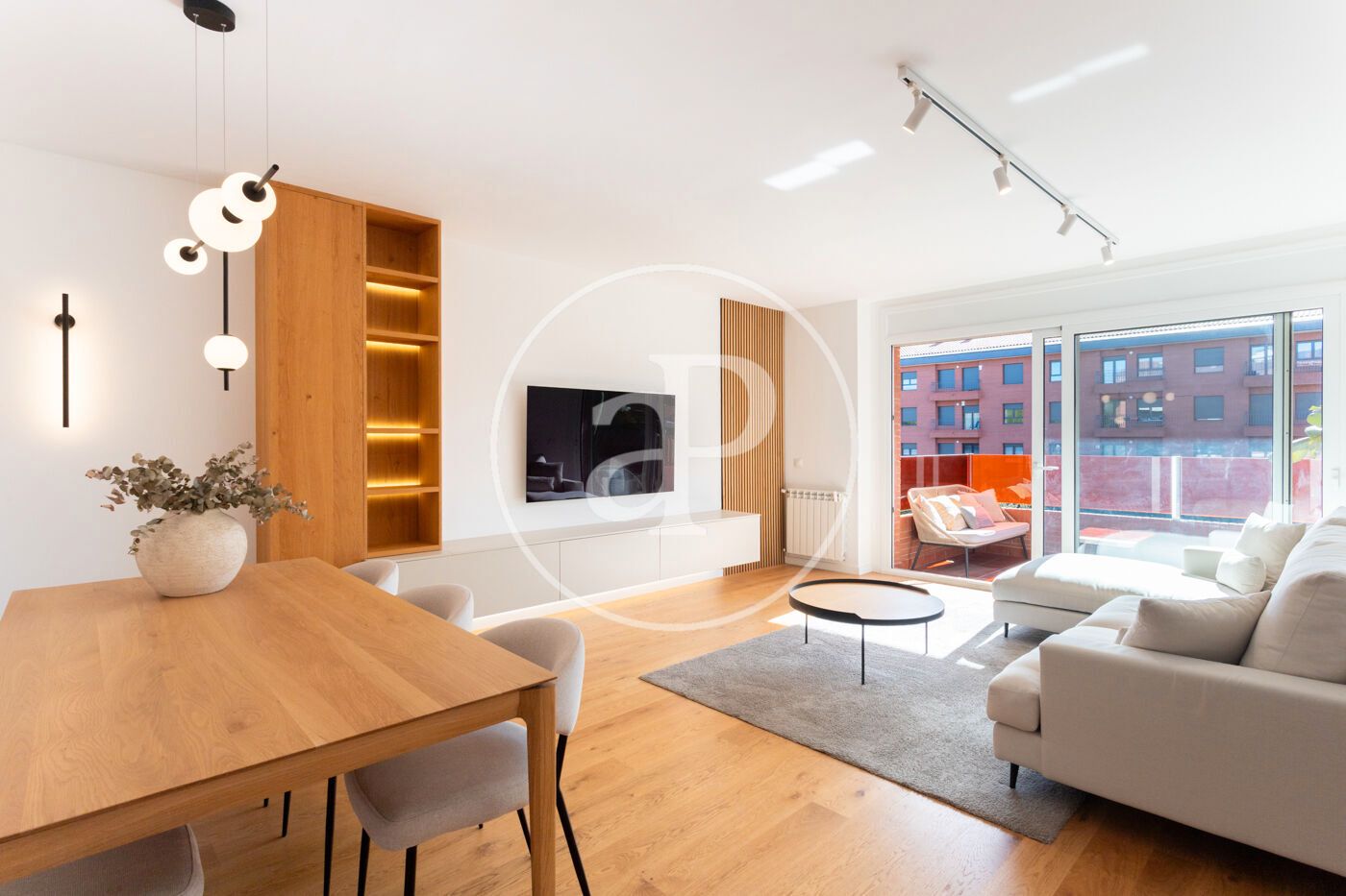 Sala d'estar de Pis en venda en Sant Quirze del Vallès amb Calefacció, Terrassa i Traster