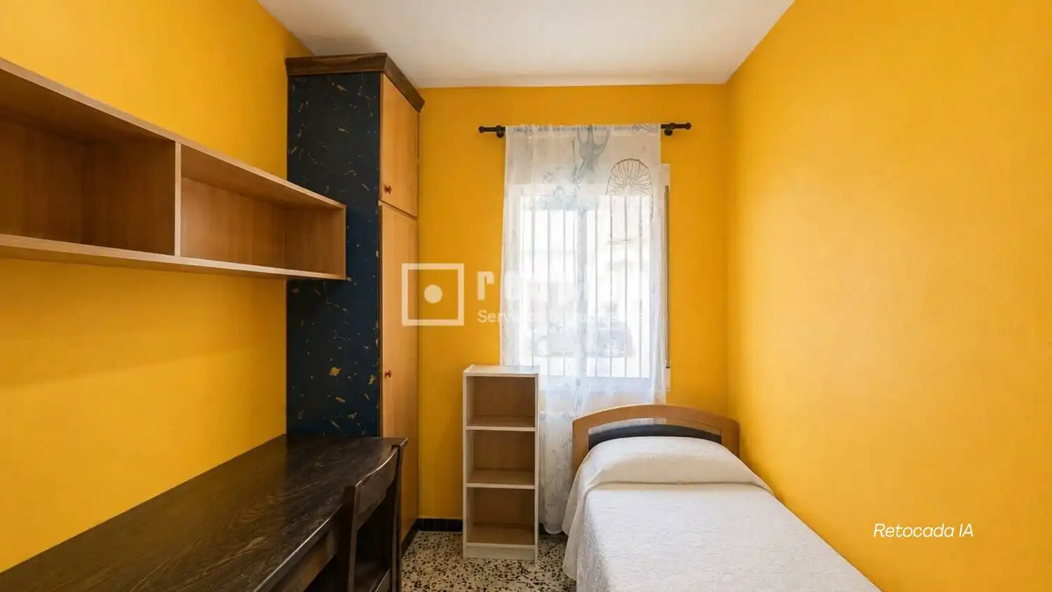 Schlafzimmer von Wohnung zum Verkauf in Málaga mit Klimaanlage, Heizung und Terrasse