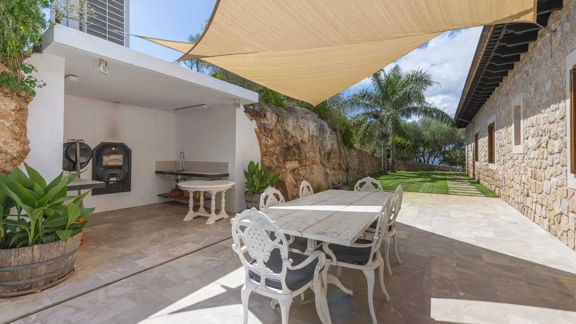 Terrasse von Country house zum Verkauf in Manacor mit Klimaanlage, Heizung und Terrasse