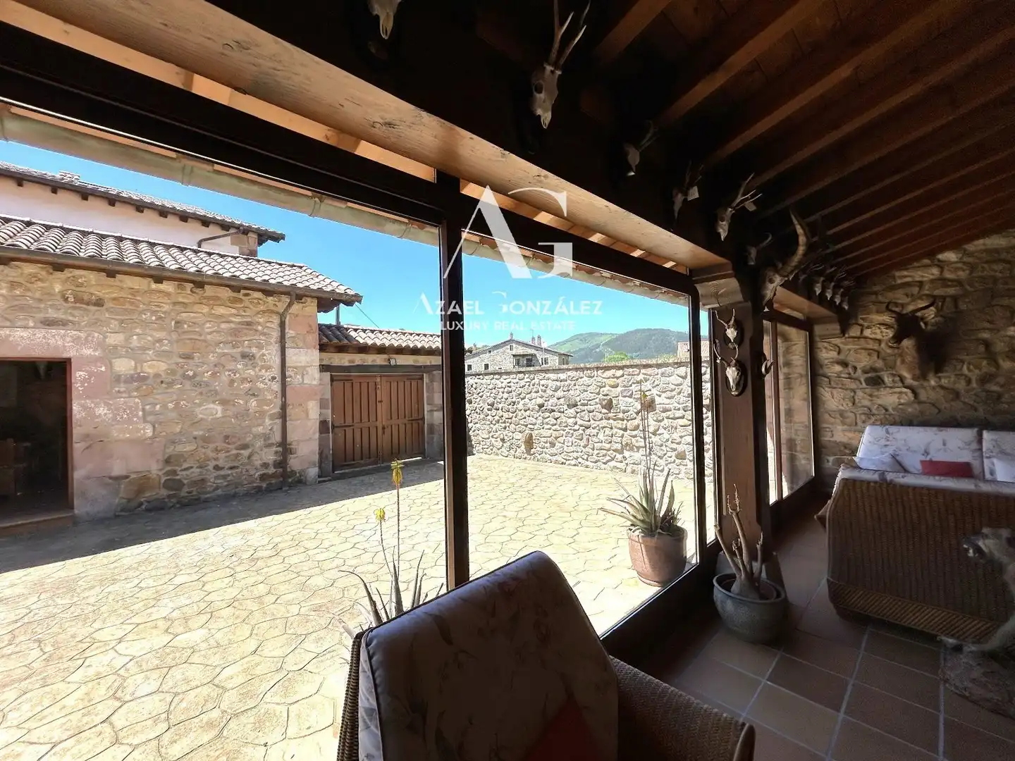 Terraza de Casa o chalet en venta en Ruente con Calefacción, Jardín privado y Terraza