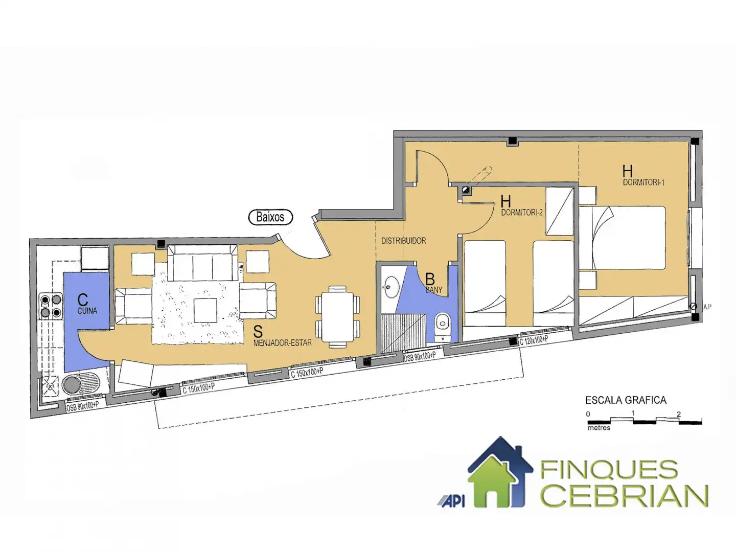 Flat for sale in Mataró  with Heating, Storage room and Oven