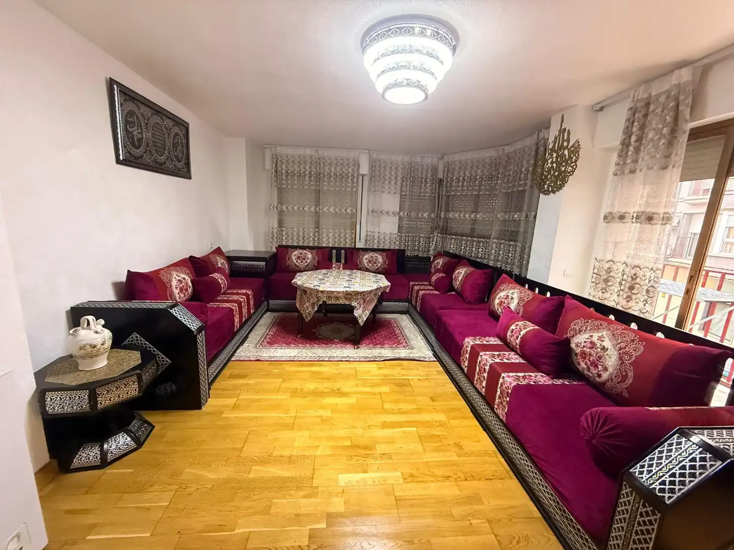 Living room of Apartments for sale in Murcia  with Air Conditioner, Furnished and Balcony