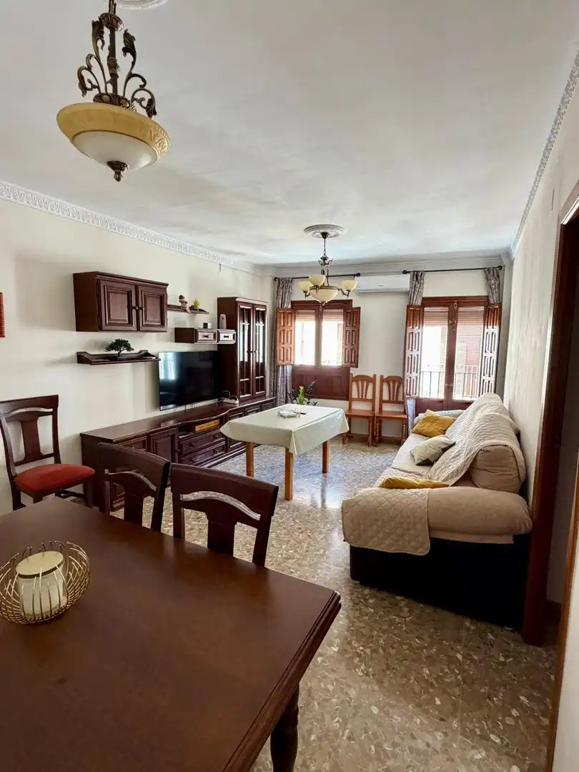 Living room of Flat for rent in Antequera  with Furnished