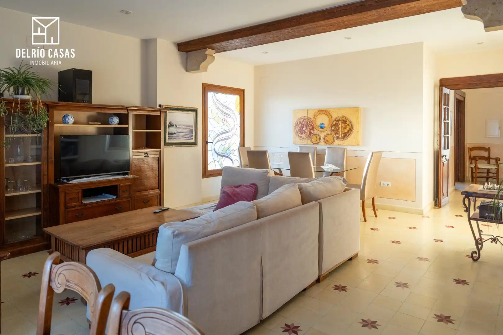 Sala de estar de Casa o chalet de alquiler en Mazagón