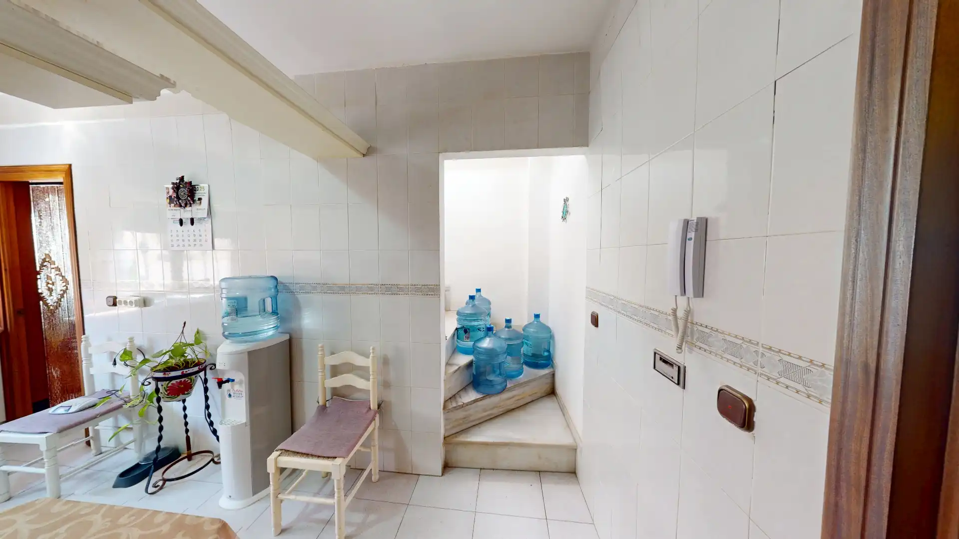Cuina de Casa o xalet en venda en Almería amb Aire condicionat, Terrassa i Traster