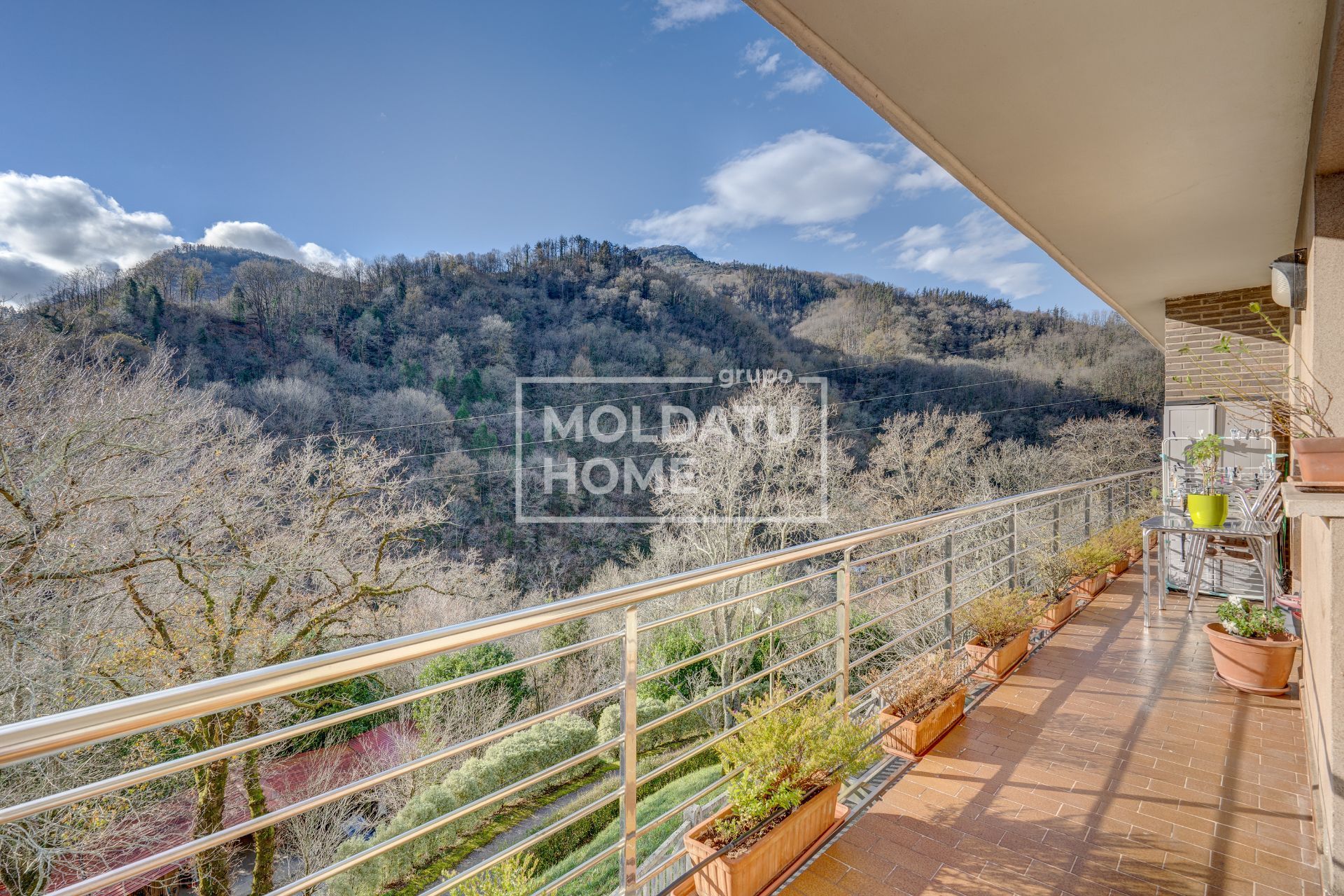 Terrace of Single-family semi-detached for sale in Hernani  with Heating, Terrace and Storage room