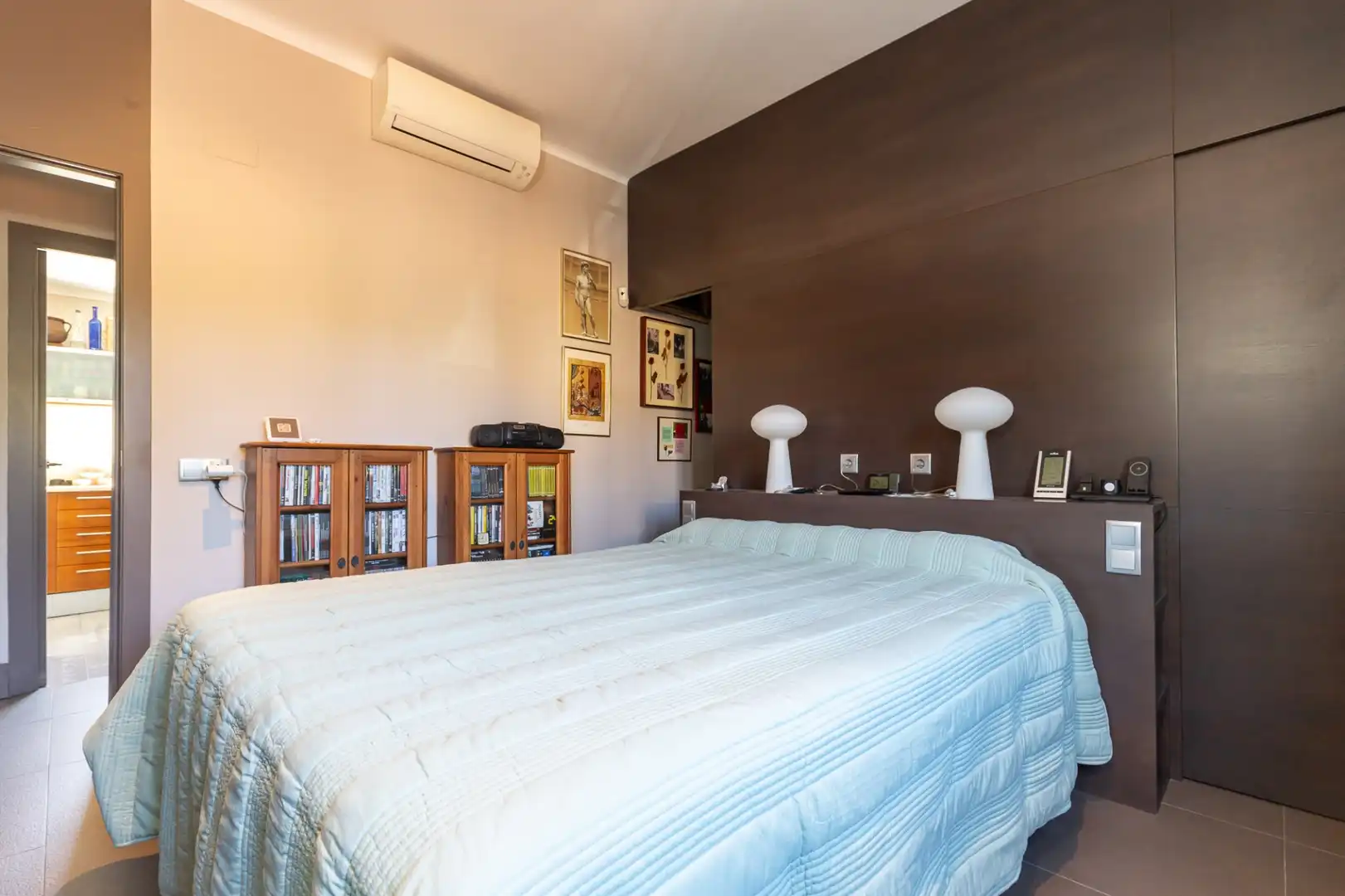 Bedroom of Houses for sale in Sant Cugat del Vallès  with Air Conditioner, Heating and Terrace
