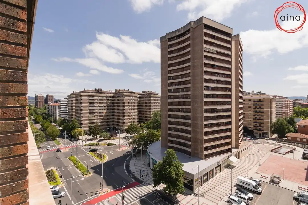 Exterior view of Flat for rent in  Pamplona / Iruña  with Heating, Terrace and Alarm