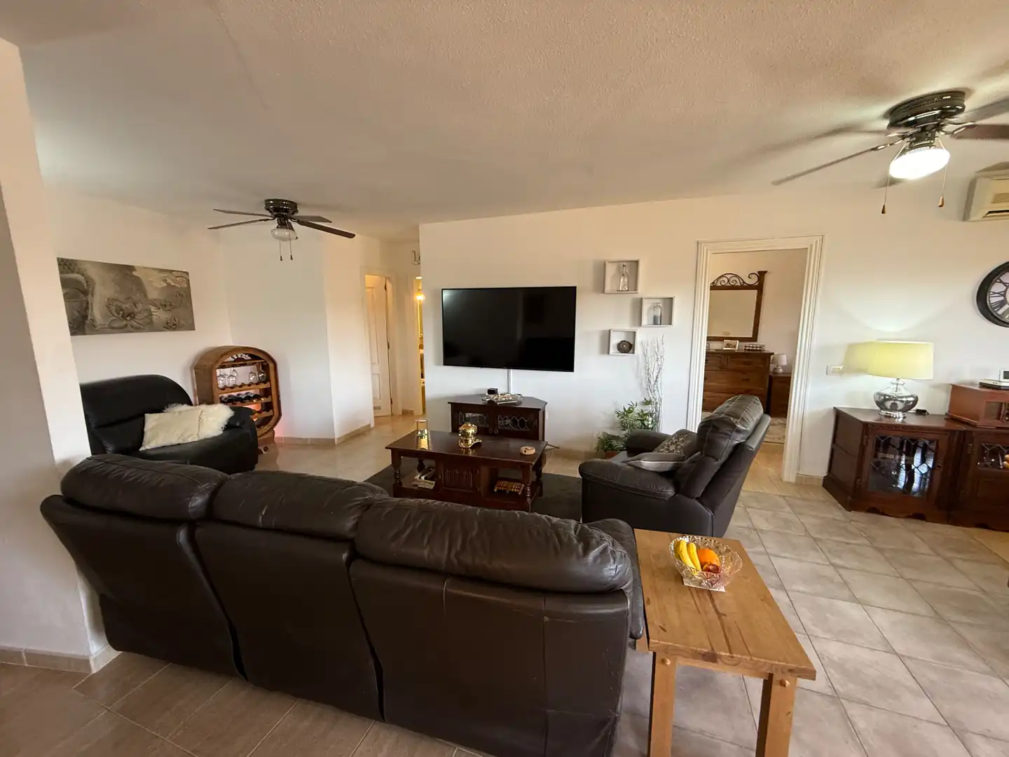 Sala de estar de Piso en venta en Arona con Aire acondicionado, Terraza y Amueblado
