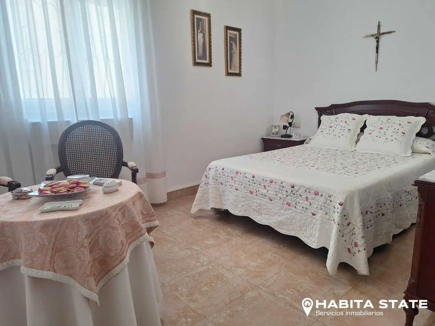 Dormitori de Casa o xalet en venda en Huércal de Almería amb Aire condicionat, Calefacció i Jardí privat