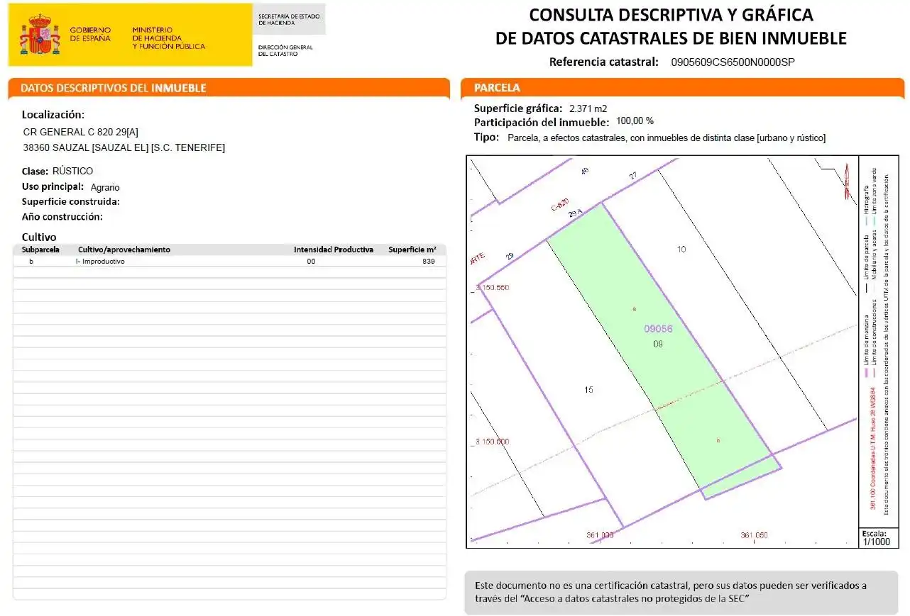 Residencial en venda en El Sauzal