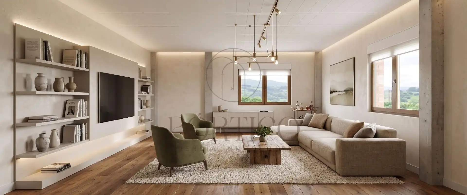 Sala de estar de Casa o chalet en venta en Mos con Terraza y Balcón