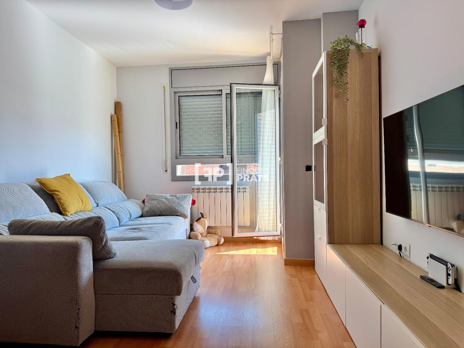 Living room of Flat for sale in Almacelles  with Air Conditioner, Heating and Terrace