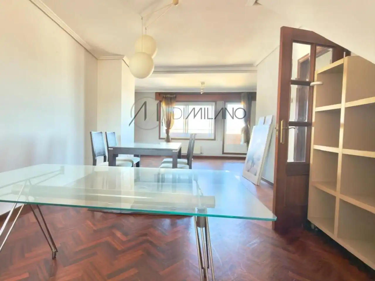 Dining room of Flat for rent in Vigo   with Heating, Terrace and Storage room